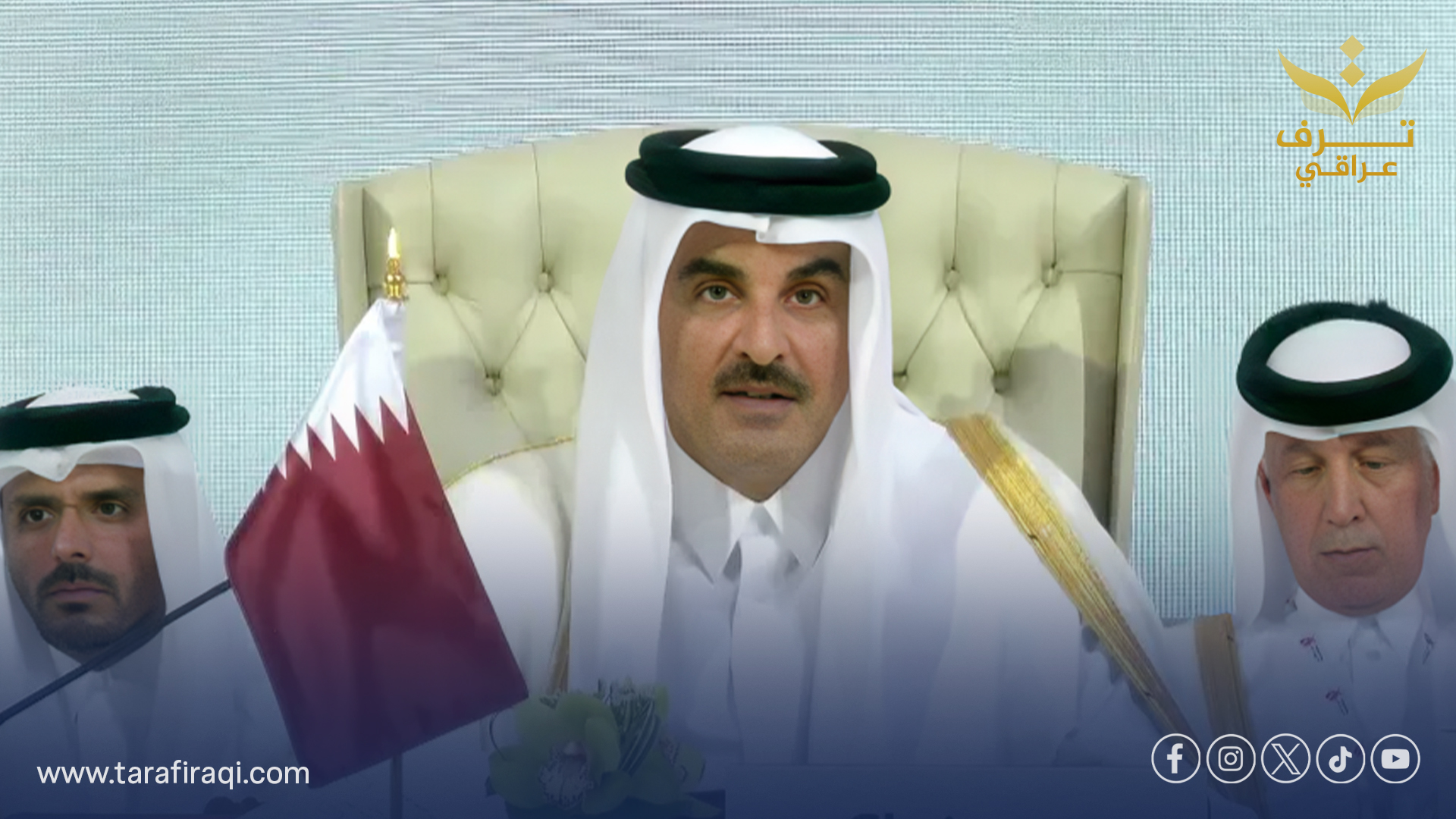 أمير قطر: القيادات الفلسطينية كانت تدرس مقترحاً أمريكياً لحظة وقوع الاعتداء