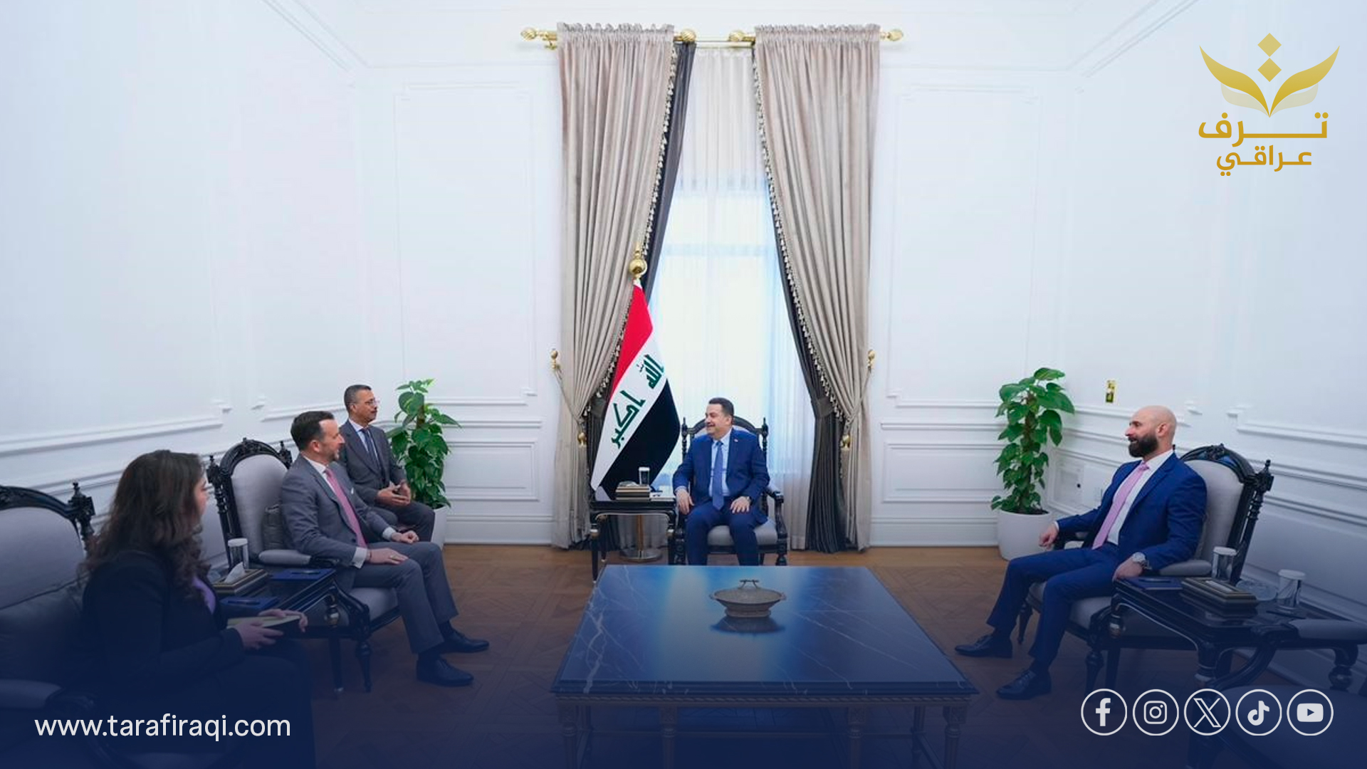 روما تؤكد رغبتها بتوسيع التعاون الاقتصادي مع بغداد 